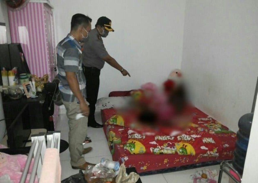 MAYAT WANITA DITEMUKAN DI KONTRAKAN, WARGA GUNUNG PUTRI HISTERIS