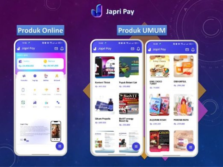Cara tarik saldo Bonus di Aplikasi Japripay