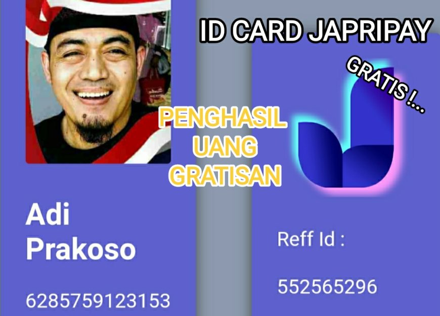 MILIKI ID CARD JAPRIPAY GRATIS