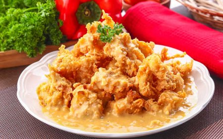 Udang Saus Telur Asin