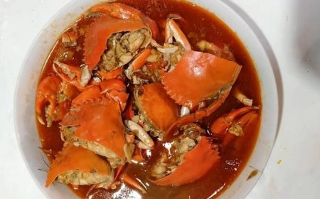 Kepiting Kuah Pedas
