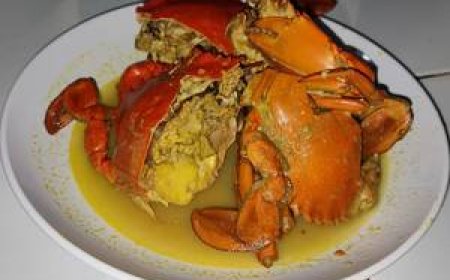 Kepiting Saus Kelapa Muda