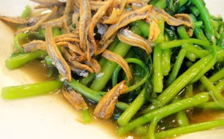 Kangkung Cah Teri Kacang