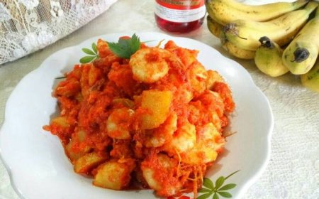 Sambalado Kentang Udang