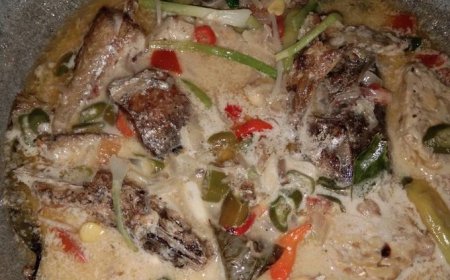 Tuna Kuah Kacang