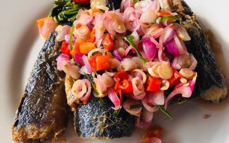 Lele Goreng Sambal Matah