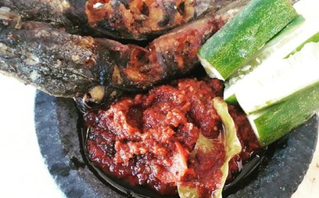 Lele Bakar Sambal Terasi