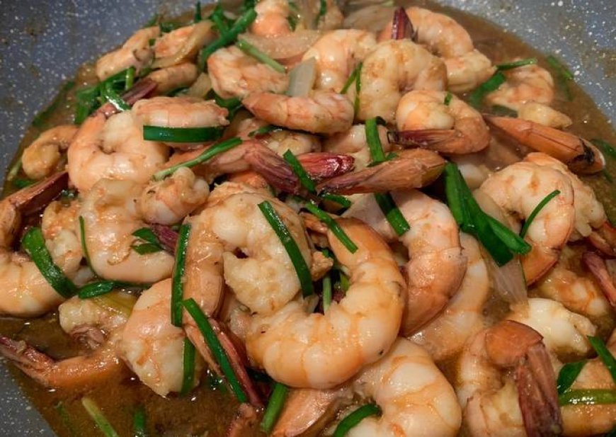 Udang Tumis Bambu