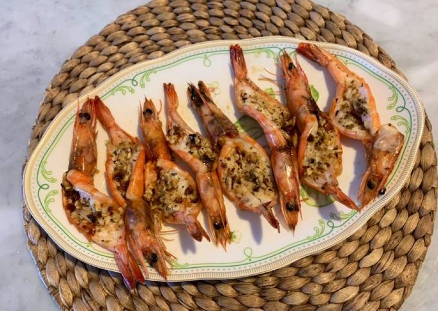 Udang Panggang Bawang Putih