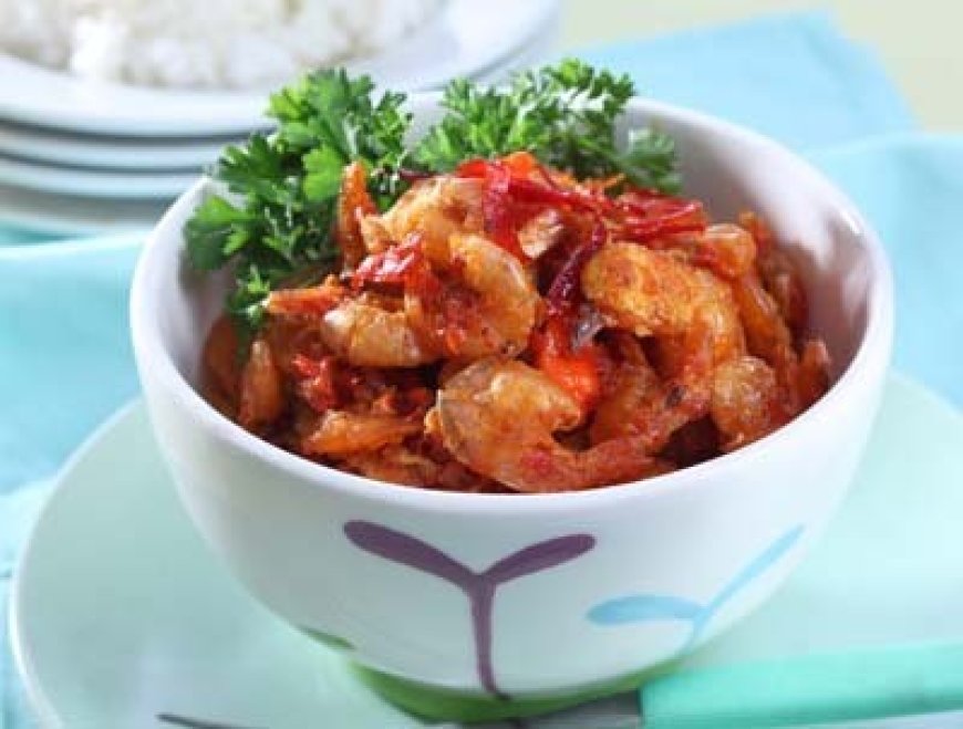 Udang Asin Tumis