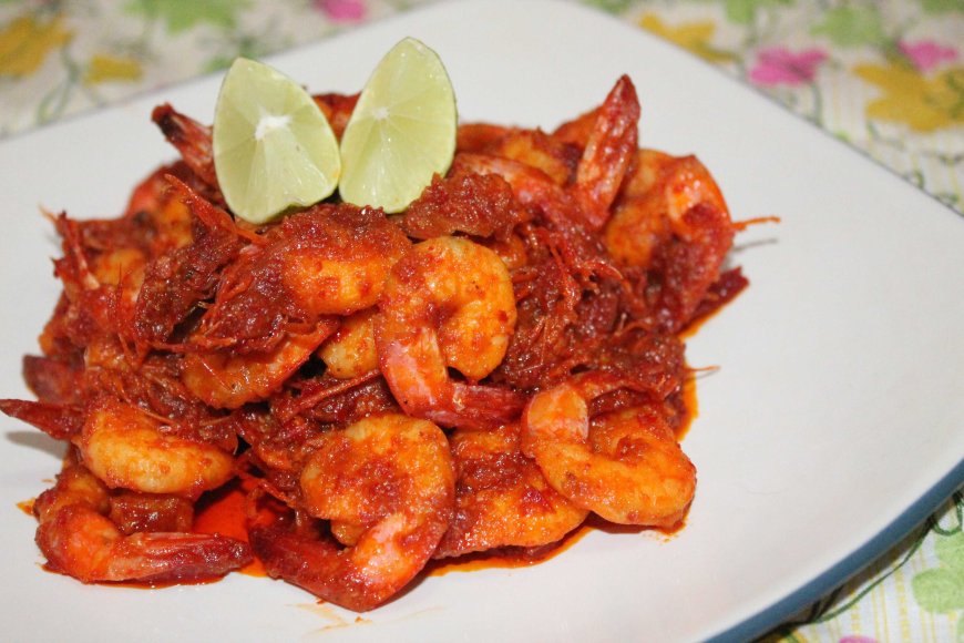 Udang Rica-Rica Khas Manado