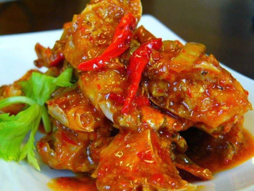 Kepiting Saus Pedas Manis