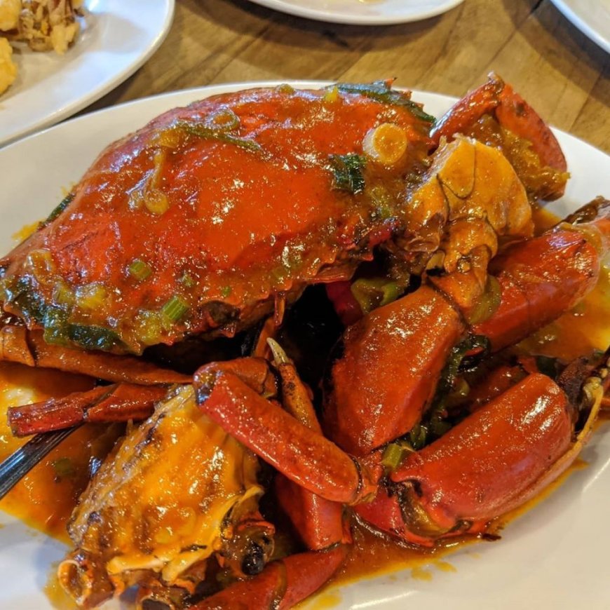 Kepiting Saus Almond