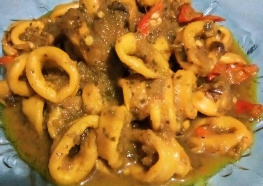 Cumi Tumis Jahe Kuning