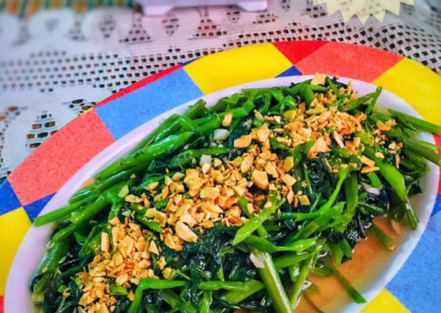 Sayur Kangkung Cah Bawang Putih