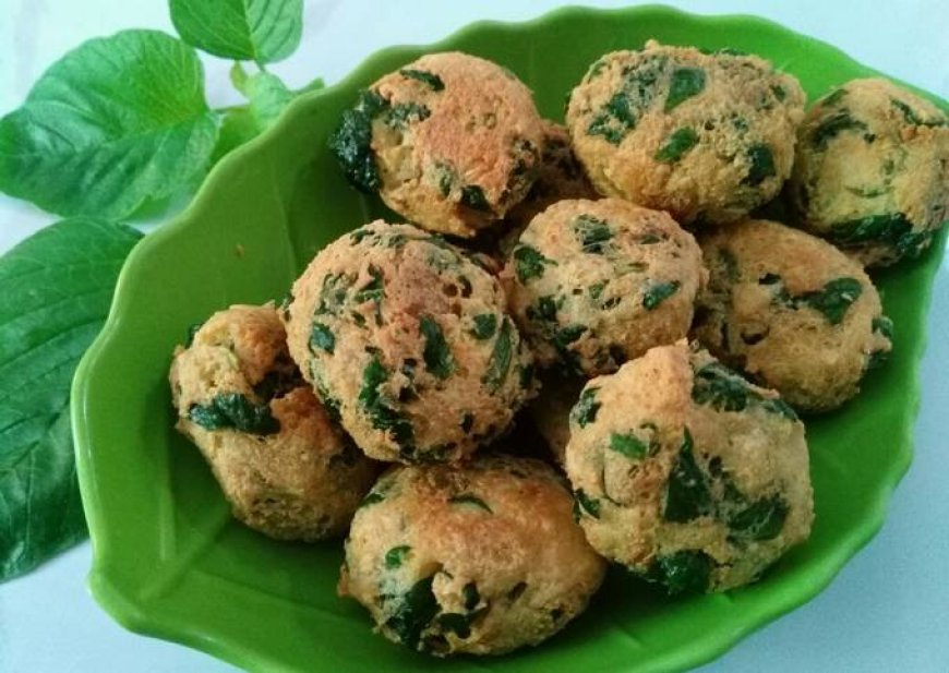 Perkedel Bayam
