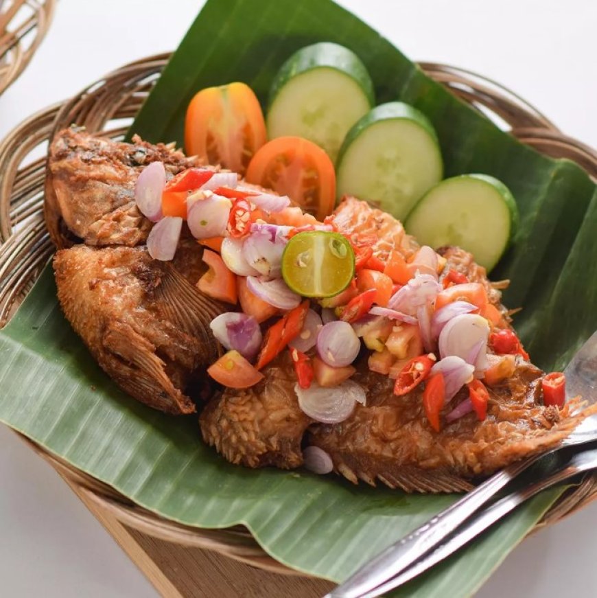 Ikan Kakap Sambal Matah