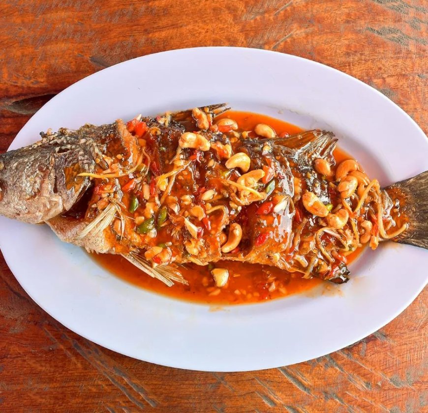 Ikan Kakap Kuah Tomat