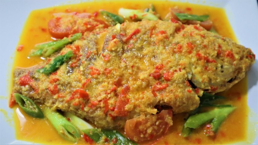 Ikan Kakap Rica-Rica Santan