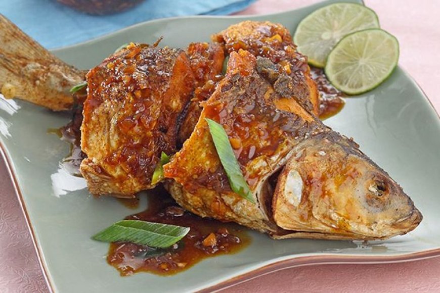 Bandeng Goreng Saos Tiram