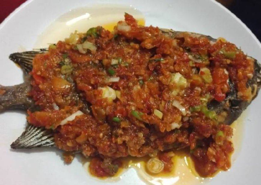 Ikan Baronang Rica-Rica