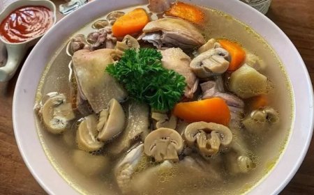 Sup Ayam Jamur