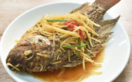 Ikan Kerapu Saus Mangga