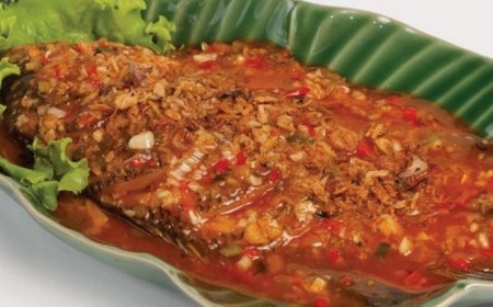 Ikan Kerapu Bumbu Cobek
