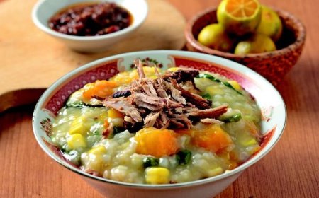 Bubur Manado Cakalang