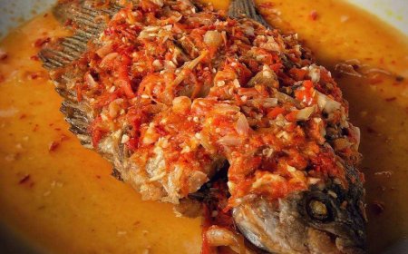 Gurame Rica-Rica Bawang Putih