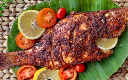 Ikan Bakar Kakap Merah