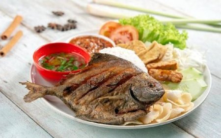 Ikan Bawal Goreng