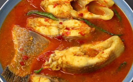 Ikan Mas Kuah Asam Pedas