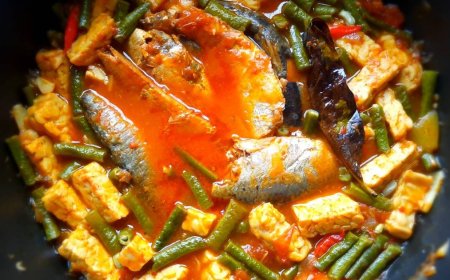 Sarden Tumis Tempe