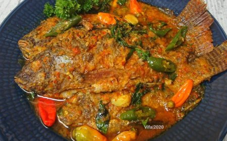 Ikan Mujair Rica-Rica