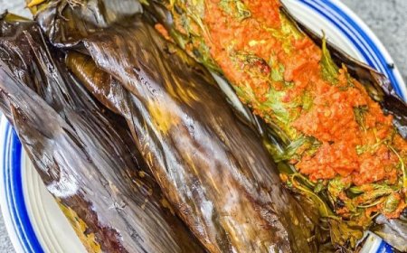 Pepes Ikan Selar Tahu