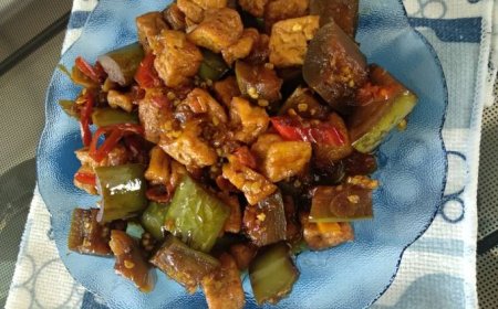 Terong Tahu Goreng