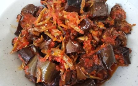 Terong Sambal Ikan Teri