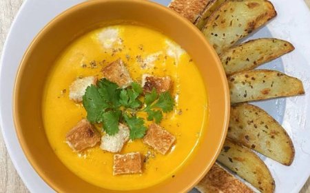 Labu kuning saus pasta