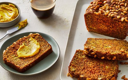 Pumpkin Turmeric Banana Bread