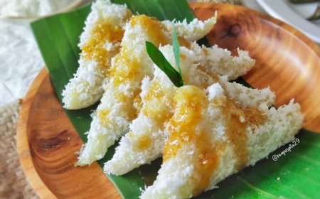 Kue lupis ubi jalar