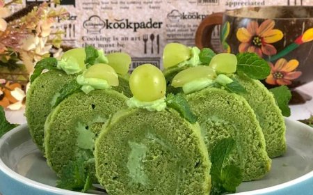 Bolu Gulung Green Tea