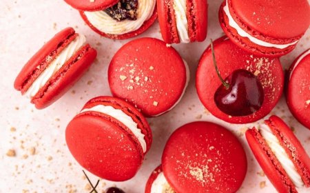 Macaron Cherry