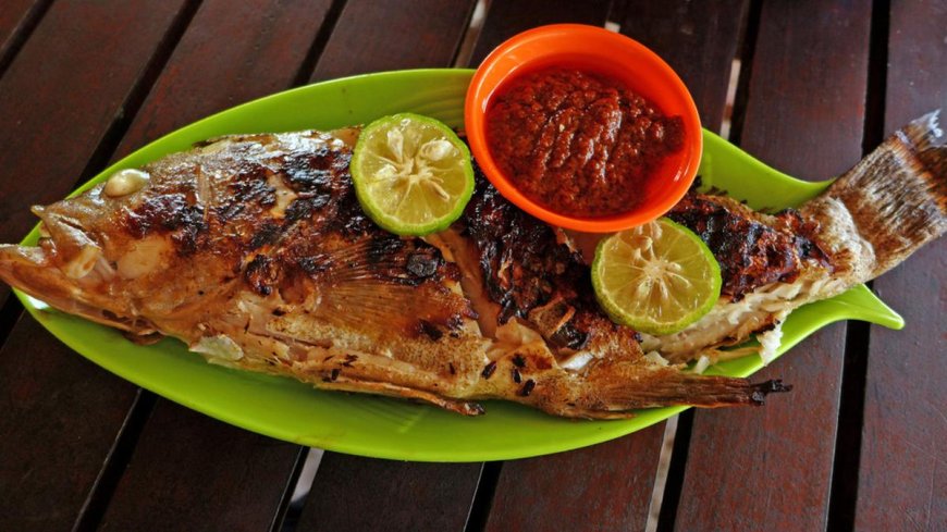 Ikan Kerapu Bakar