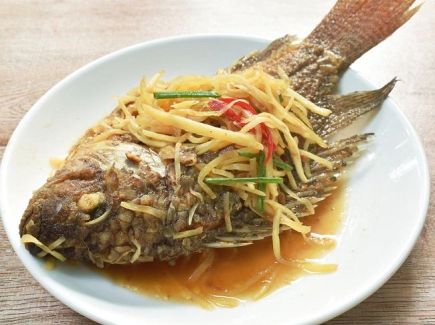Ikan Kerapu Saus Mangga