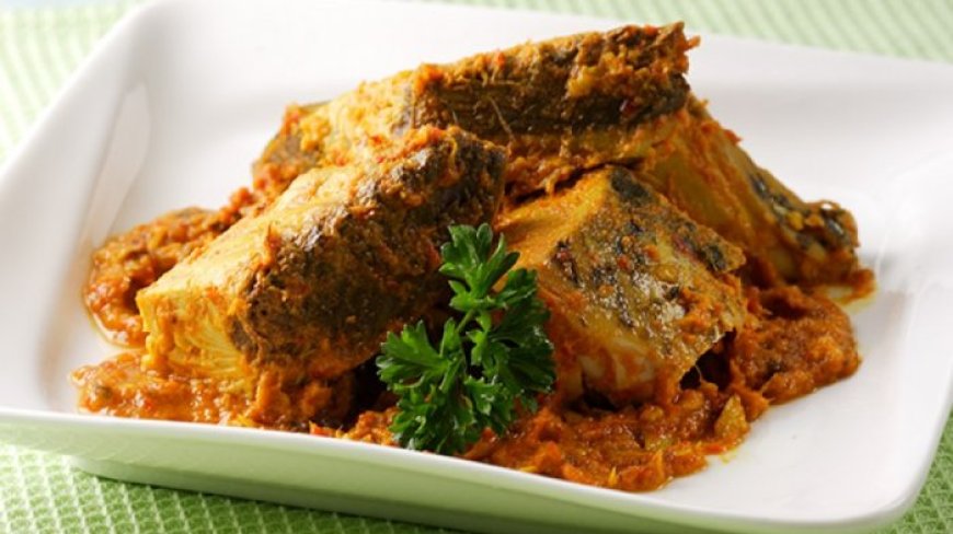 Ikan Gabus Bumbu Rendang