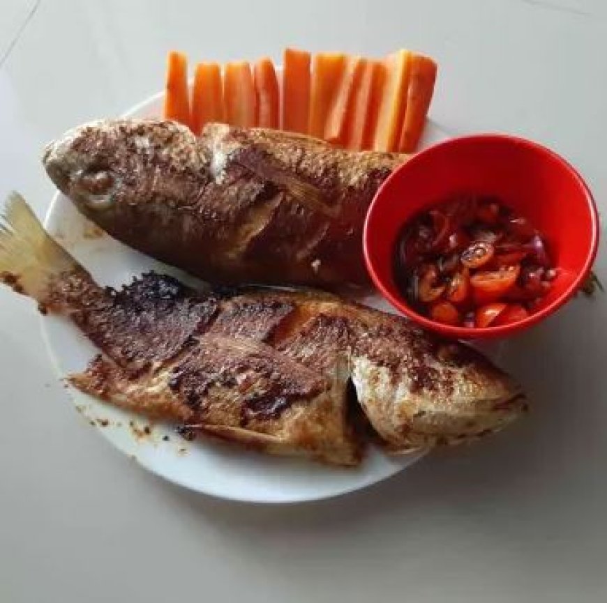 Ikan Bakar Kakap Putih