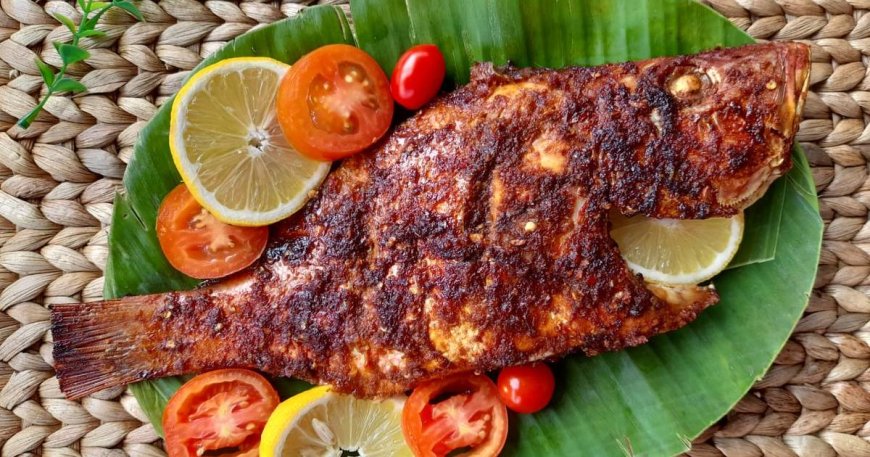 Ikan Bakar Kakap Merah