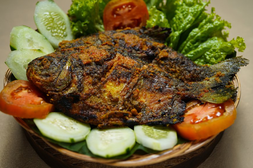 Ikan Bakar Bawal