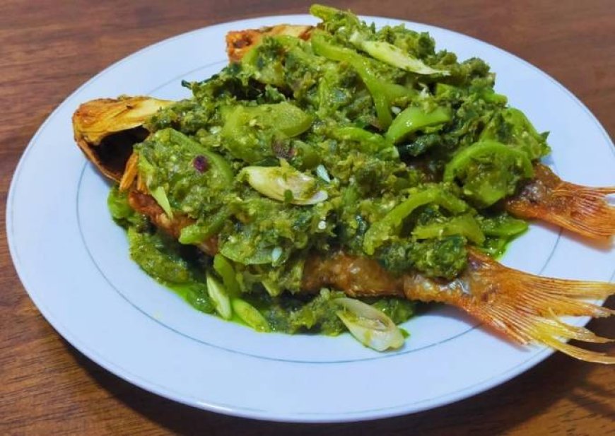 Ikan Mujair Rica-Rica Hijau